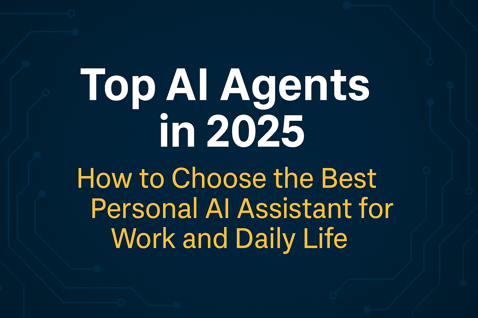 Top AI Agents in 2026